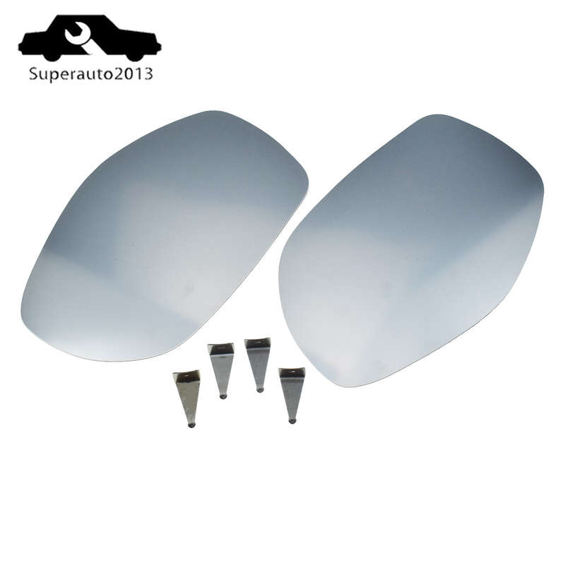 Left Right Side Mirror Glass W/Heated Pair For 2008-10 Porsche Cayenne 3.6L 4.8L