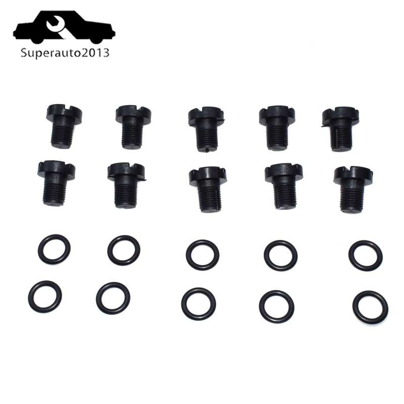 10X Coolant Bottle Expansion Tank Bleed Screw For BMW X1 X5 X3 X6 135i 328i 335i