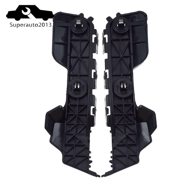 Pair Rear Left + Right Side Bumper Bracket Retainer For Toyota Yaris 2007-2011