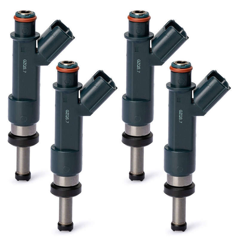 Set of 4 Fuel Injectors 23250-37020 For Toyota Prius Lexus CT200h Plug-In 1.8L