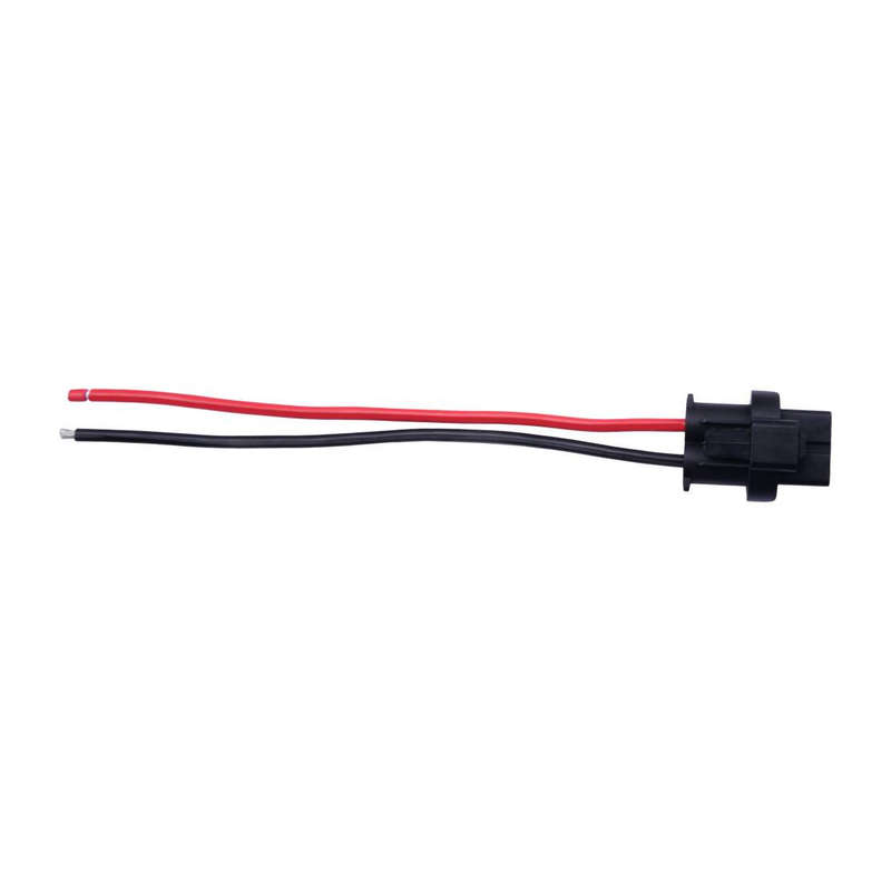 2x Radiator Cooling Fan Connector Pigtail Wiring Harness Fit For Volvo Lincoln