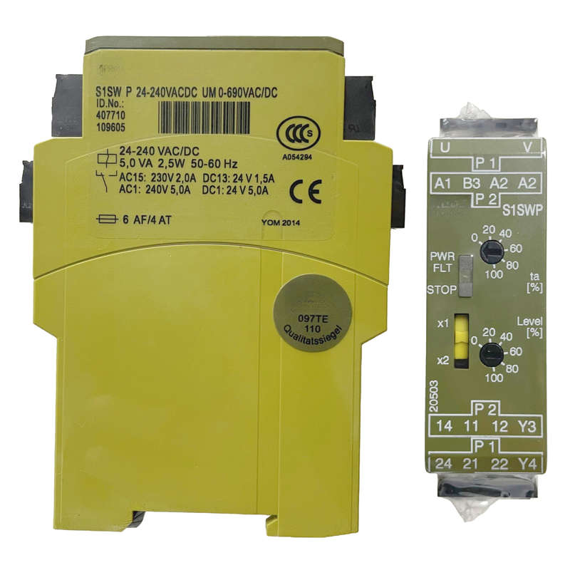 For Pilz S1SW P 407710 Safety Relay 24-240VAC/DC