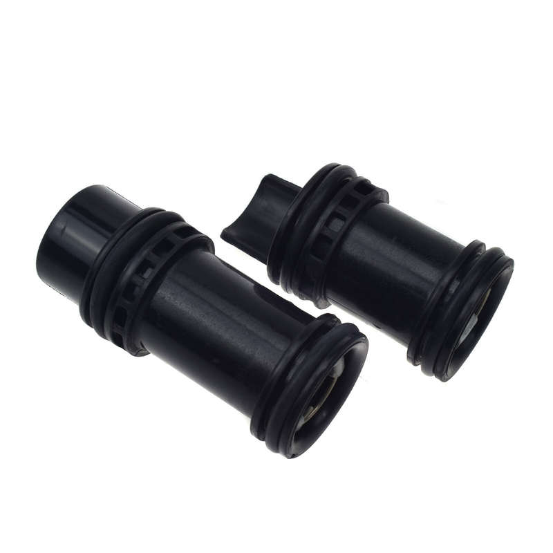 2X Pipe Socket Oil Cooler For BMW 1 3 5 X1 X3 Series 11427802115 11427802117 New
