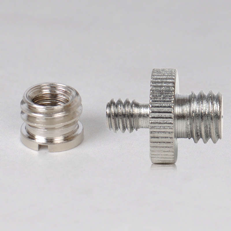 3 in 1 1/4" 3/8" Tripod Screw Fit for Light Stand Umbrella Holder Camera Adapter