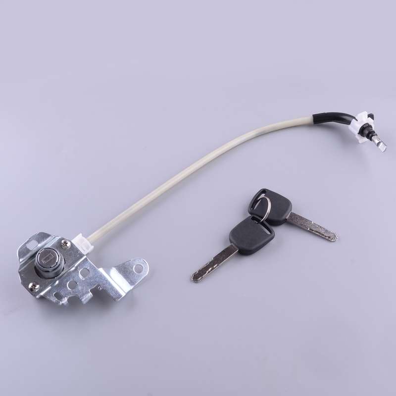 Left Front Door Lock Cylinder Switch & Cable Key Fit for Honda CRV 2007-2011