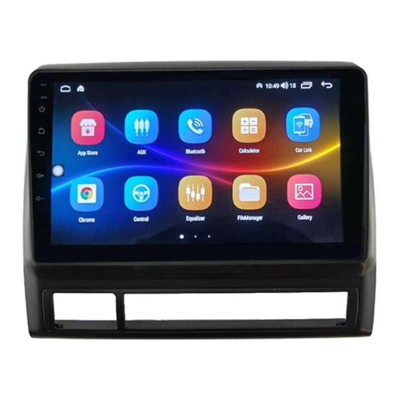 1x Radio Stereo Fascia Dash Cover Frame Trim Fit For Toyota Tacoma 2005-2013