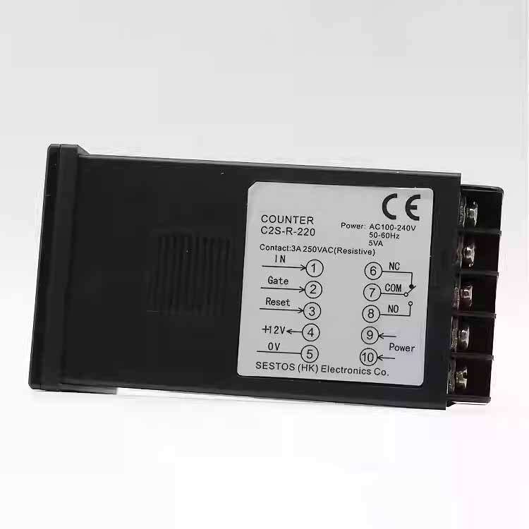For SESTOS Four-digit Preset Value Counter C2S-R-220 AC100-240V C2S-R-24 12-24V