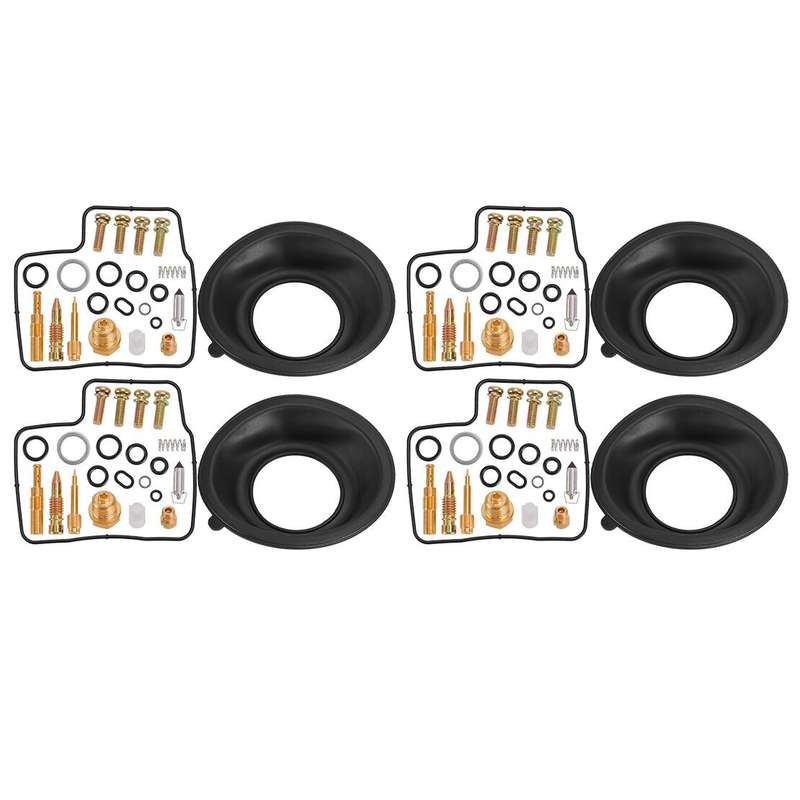 4set Carburetor Carb Repair Kit Diaphragm Fit For Honda VF1100C VF1100S VT1100C