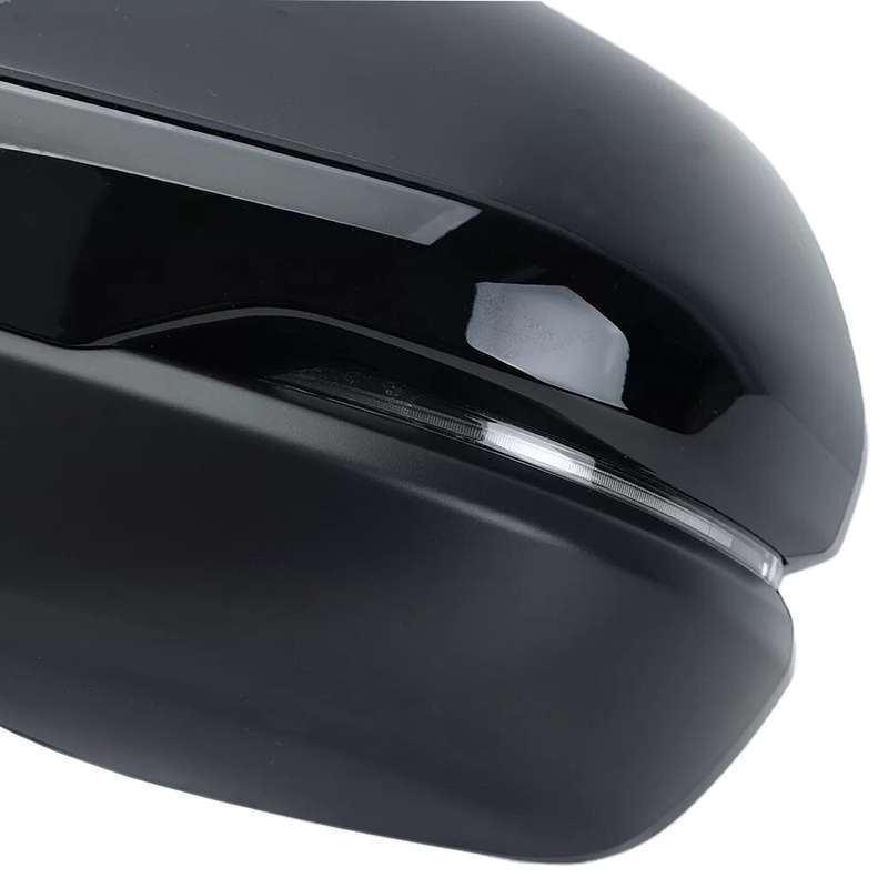 Front Left Heated Side Mirror w/ Blind Spot Fit For Honda CR-V 2023-24 Black