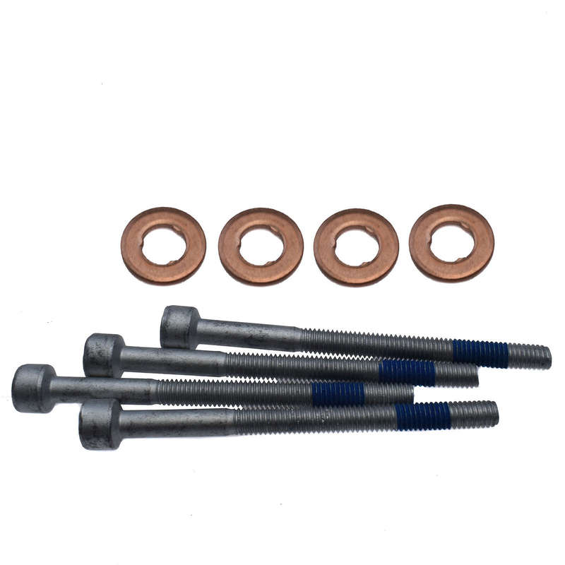 4Sets Fuel Injector Seal & Bolt For Dodge Sprinter 2500 Mercedes-Benz E320 ML320