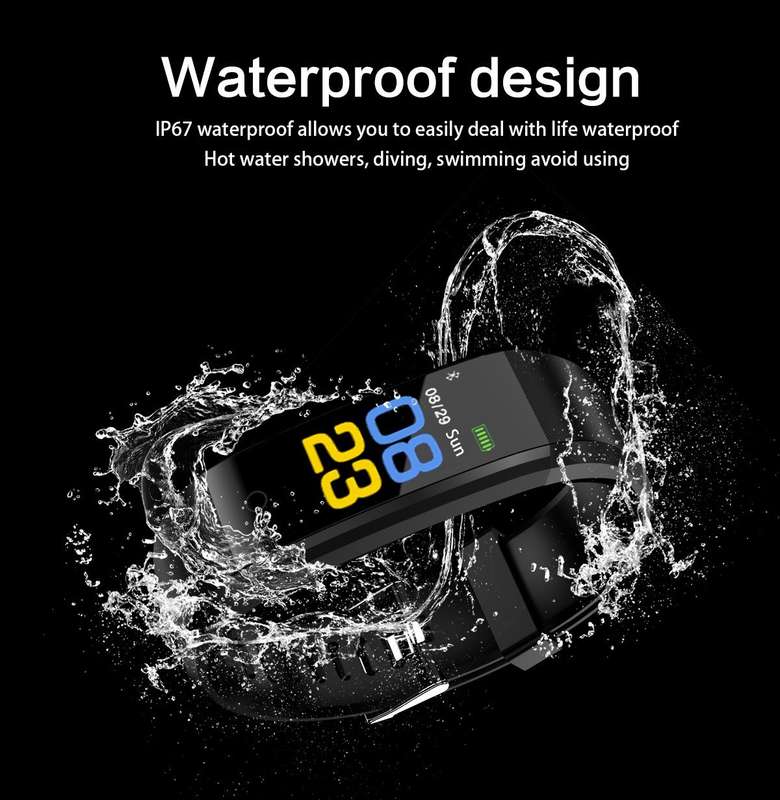 Smart Sports Watch - Activity Sleep Tracker Heart Rate Fitness Pedometer Bracelet Smart Watch
