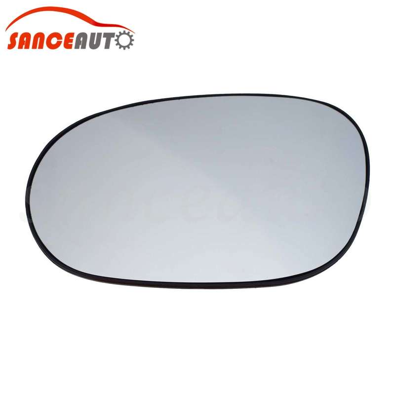 Left Heated Mirror Glass Rearview Mirror Lens for Dodge Challenger 2008-2022 New
