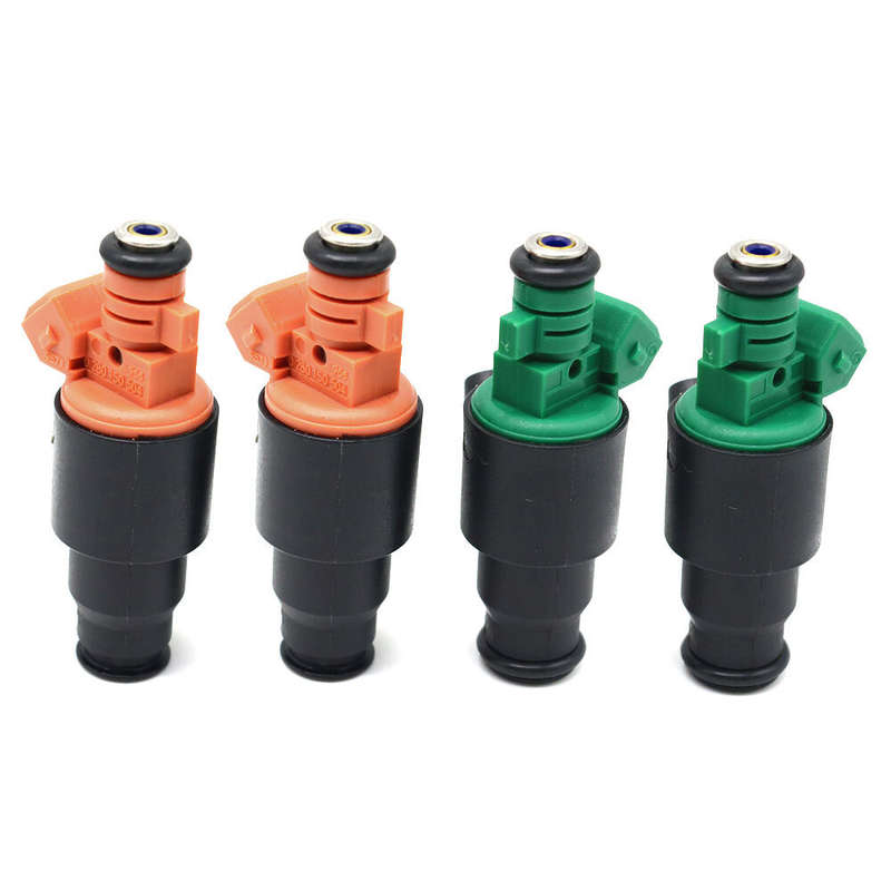 Set of 4 Fuel Injectors 0280150502 0280150504 For Kia Sportage 2.0L 1995-2002