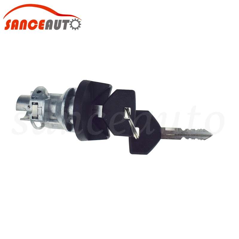 US-163L Ignition Lock Cylinder w/ Key For Jeep Grand Cherokee Dodge Caravan Ram
