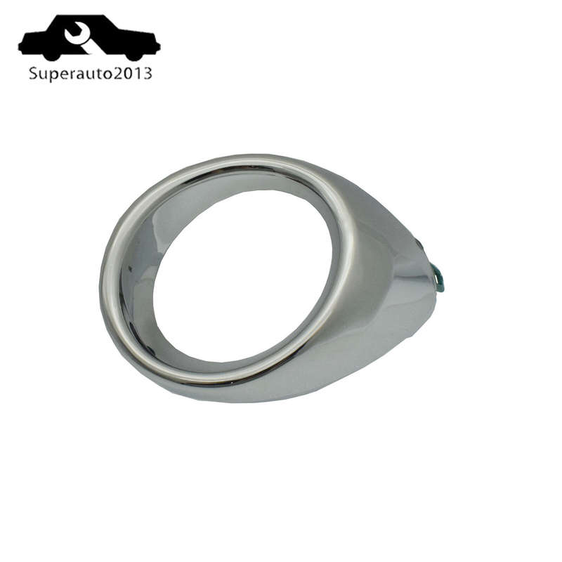 Front Left Bumper Fog Light Lamp Trim Ring Chrome For 2013-15 Lexus ES350 ES300h