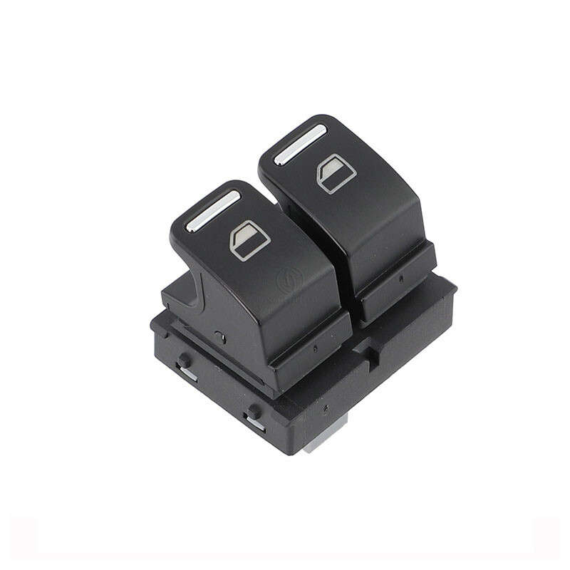 Black Aluminum Driver Side Window Switch 5C5959857A Fit for VW Volkswagen Beetle
