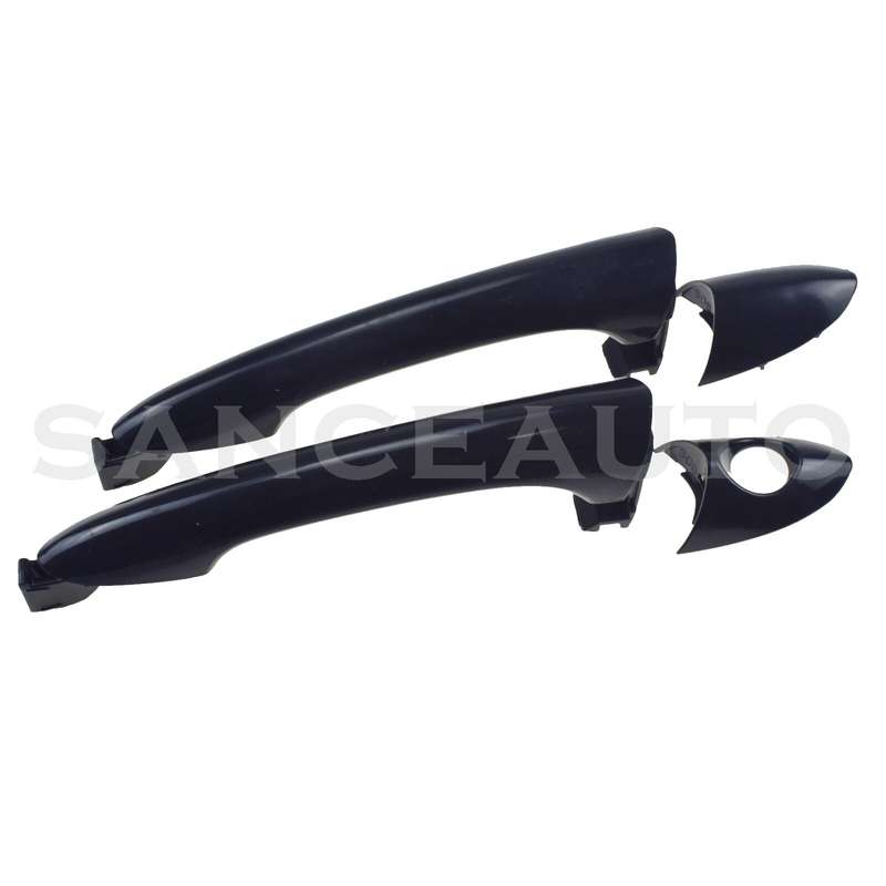 Front Left Right Exterior Outside Door Handle 2PCS for 2011-2015 Hyundai Sonata