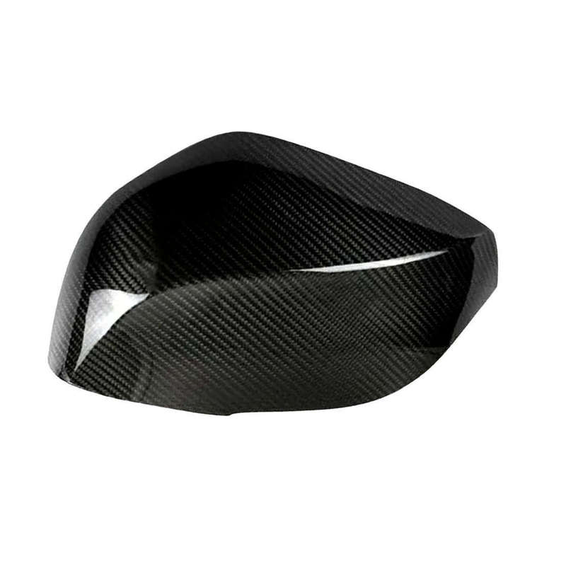1pair Carbon Fiber Side View Mirror Cover Cap Trim Fit For Infiniti QX50 QX60