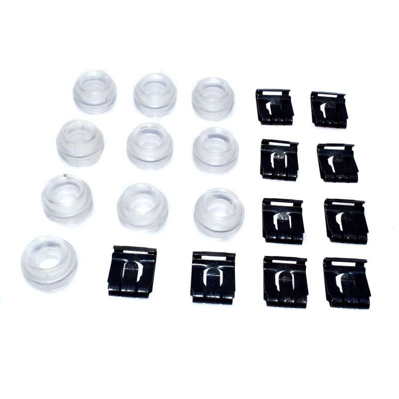 10 Sets For Mercedes Automatic Transmission Gear Shift Linkage Bushing w/ Clip