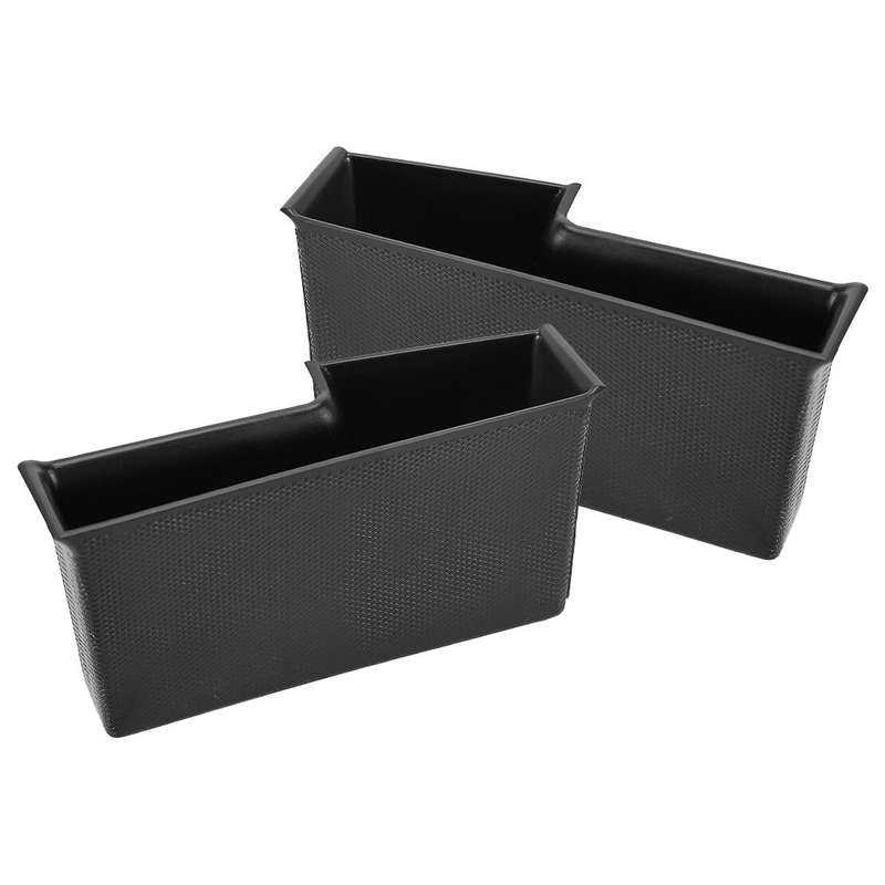 1pair Front Door Storage Box Organizer Tray Container Fit for Ford Maverick