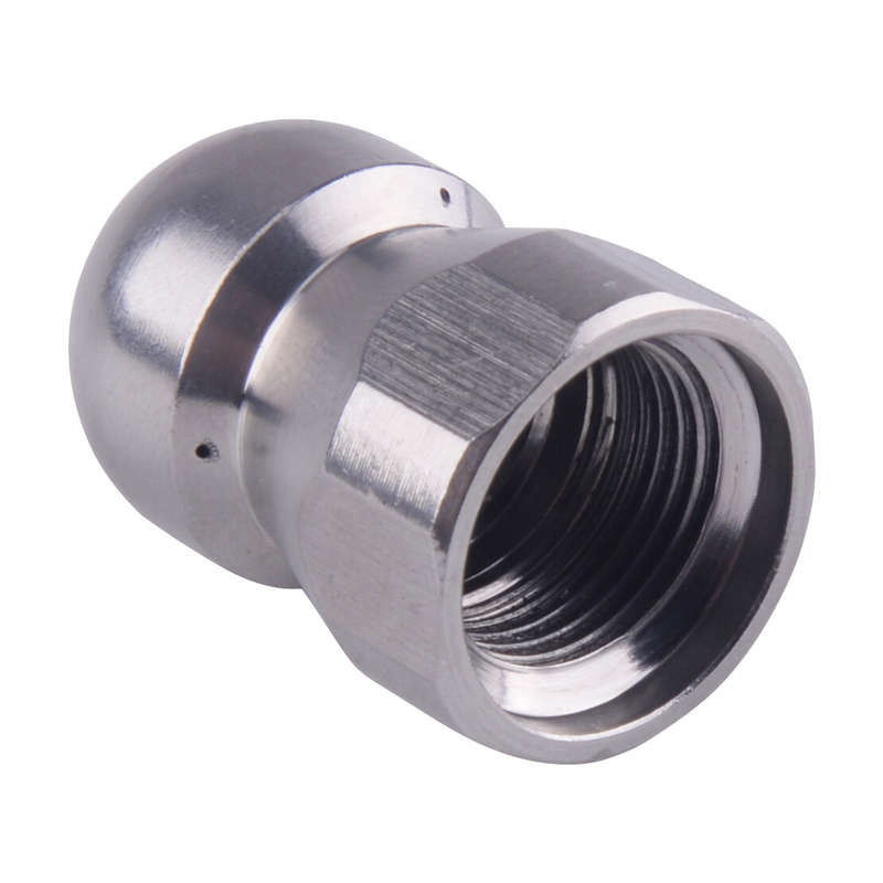 3/8" Pressure Washer Drain Cleaning Jetter Pipe Dredge Nozzle
