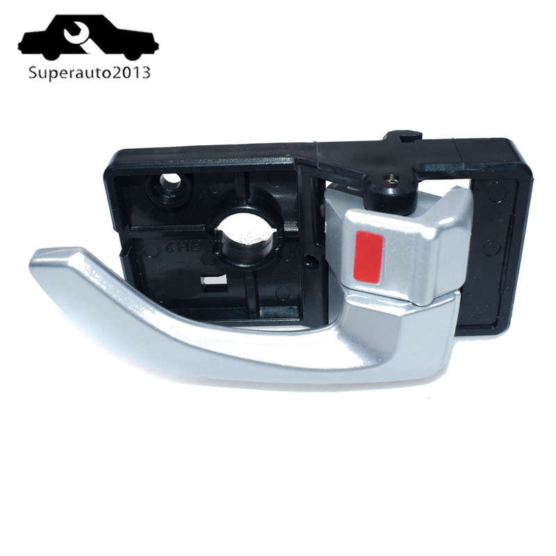 82620-2E000 Silver Inside Door Handle RH Right Side For 05-09 Hyundai Tucson New