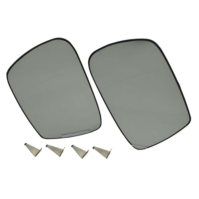 Pair Left & Right Side Mirror Glass Heated For Jeep Grand Cherokee 2005-2010 New