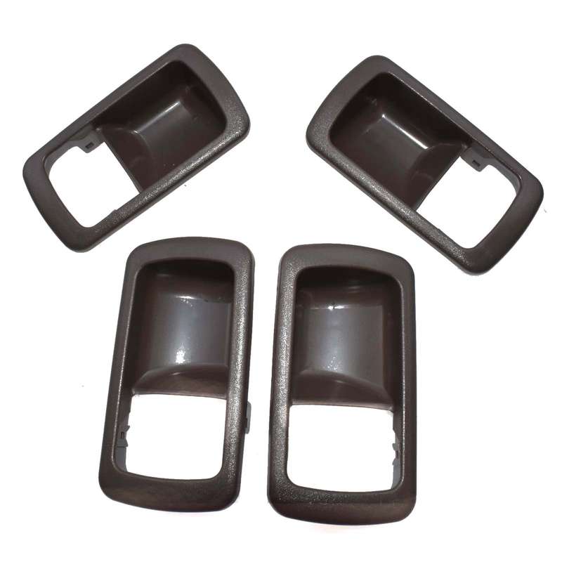 For 92-96 Toyota Camry Inside Brown Door Handle Trim Bezels Left Right Set 4pcs