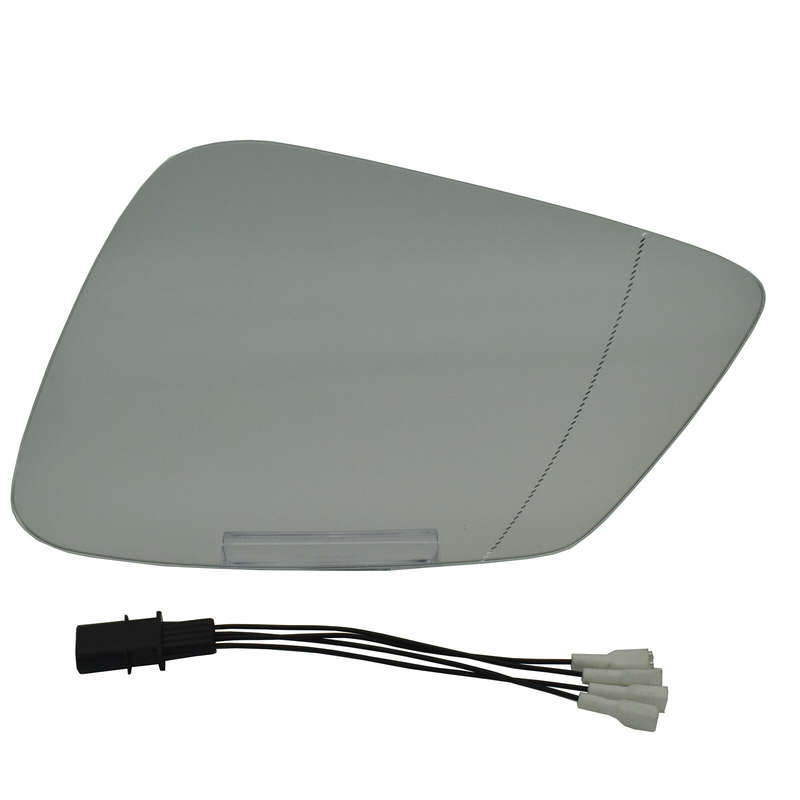 Mirror Glass Left Side Heated W/Wire 4Pins For BMW 5 6 7 E60 F10 F18 GT F07 New
