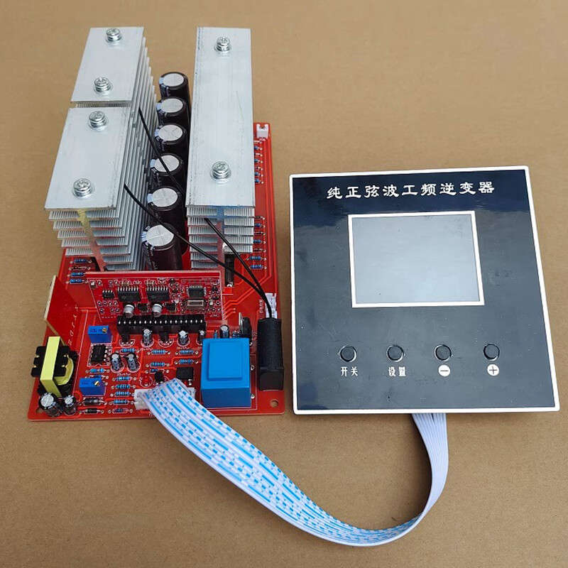 LCD Screen Display Power Inverter PCB Board 12v To 48v Universal 12 Tube