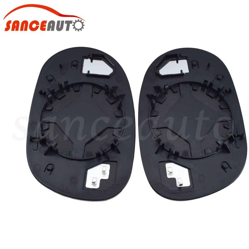 2PCS Pair Heated Mirror Glass Rearview Mirror Lens for Dodge Challenger 08-22