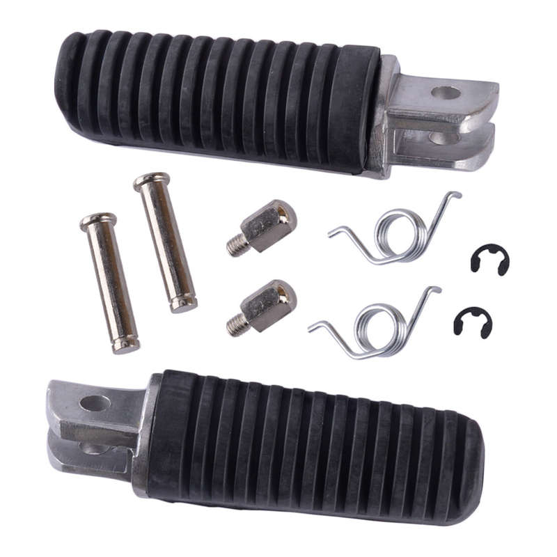 2pc Front Footrest Foot Pegs Fit For Yamaha FZ6N FZ6-S TDM900A TDM900 MT03 XJ6F