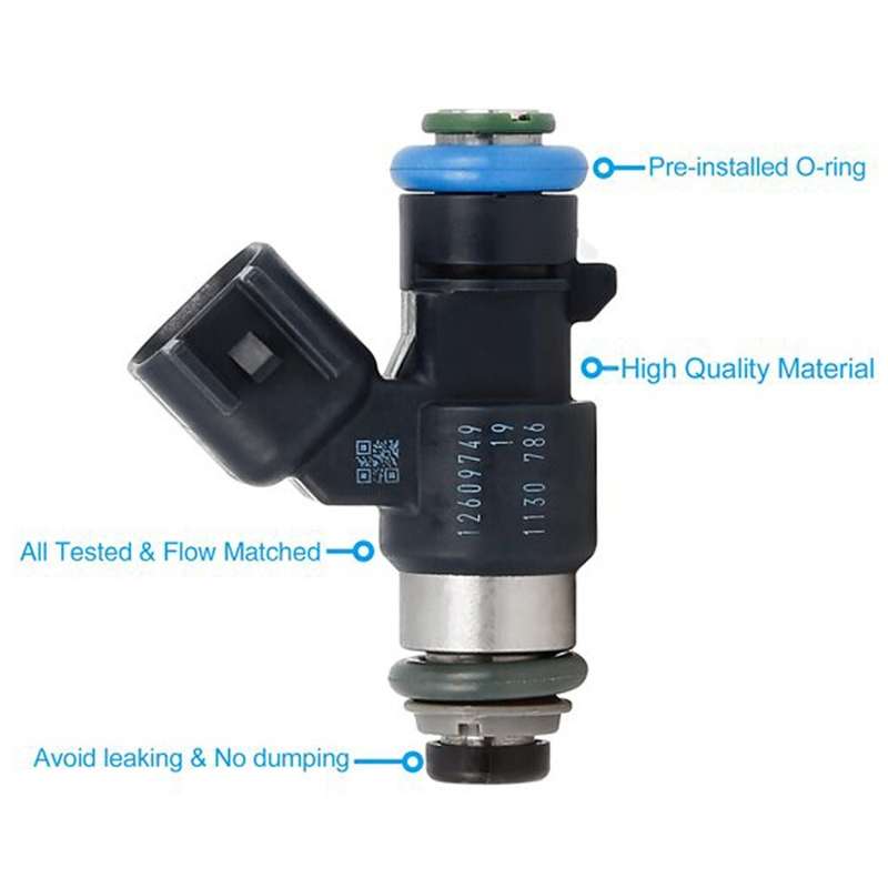 FUEL INJECTORS 12609749 For 2010 2011 2012 2013 CADILLAC ESCALADE