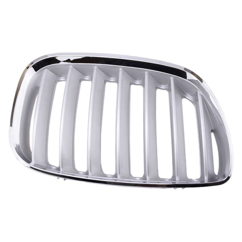 2Pcs Front Bumper Grille Hood Kidney Grill Fit For BMW X5 E53 04-06