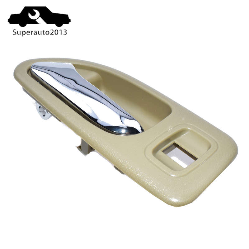 Interior Door Handle Rear Left Driver Side Beige For 1994-1997 Honda Accord New