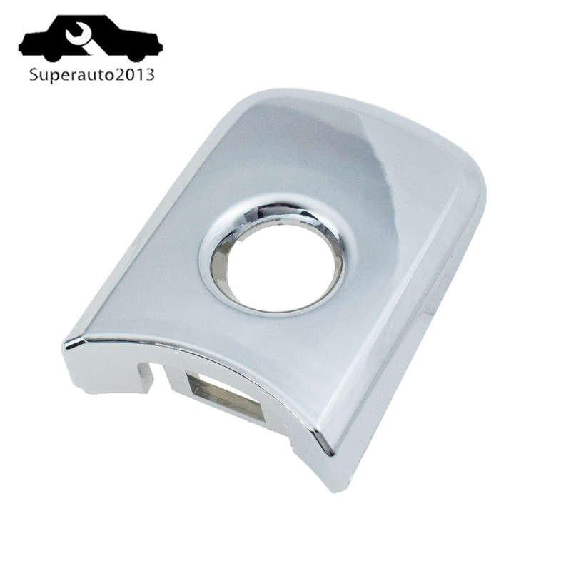 Outside Front Left Door Handle Cover Cap Chrome Fit For NISSAN 2008-2013 X-Trail