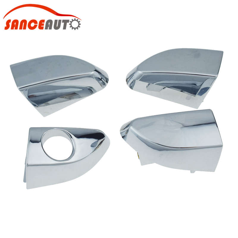 Outside Door Handle Keyhole Trim Cover Front Rear LH RH For Hyundai Tucson 16-21