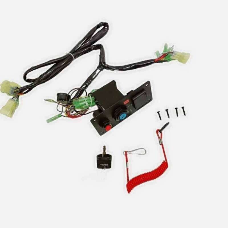 06323-ZZ5-764 Ignition Key Switch Panel For Honda Outboard Remote Control Box