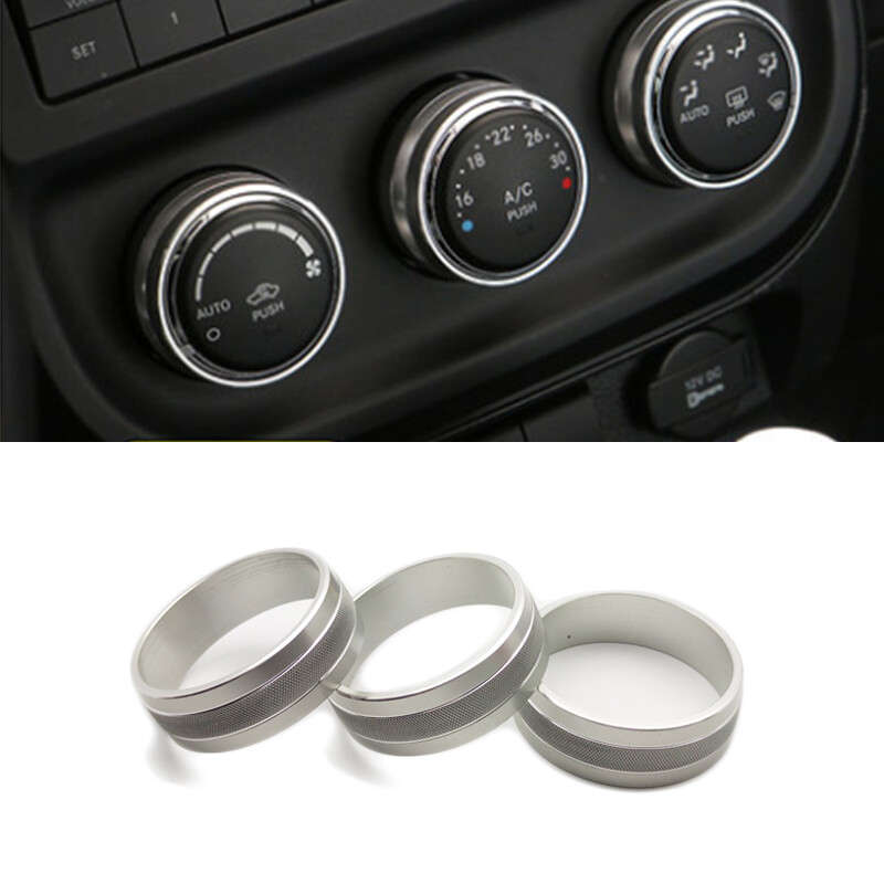 AC Air Conditioning Switch Knob Trim Cover Fit For Dodge Challenger 2009-2014