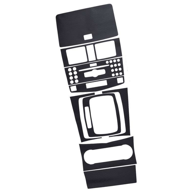 Fit for Mercedes C Class W204 1Set 3D Interior Cover Trim Carbon Fiber Style