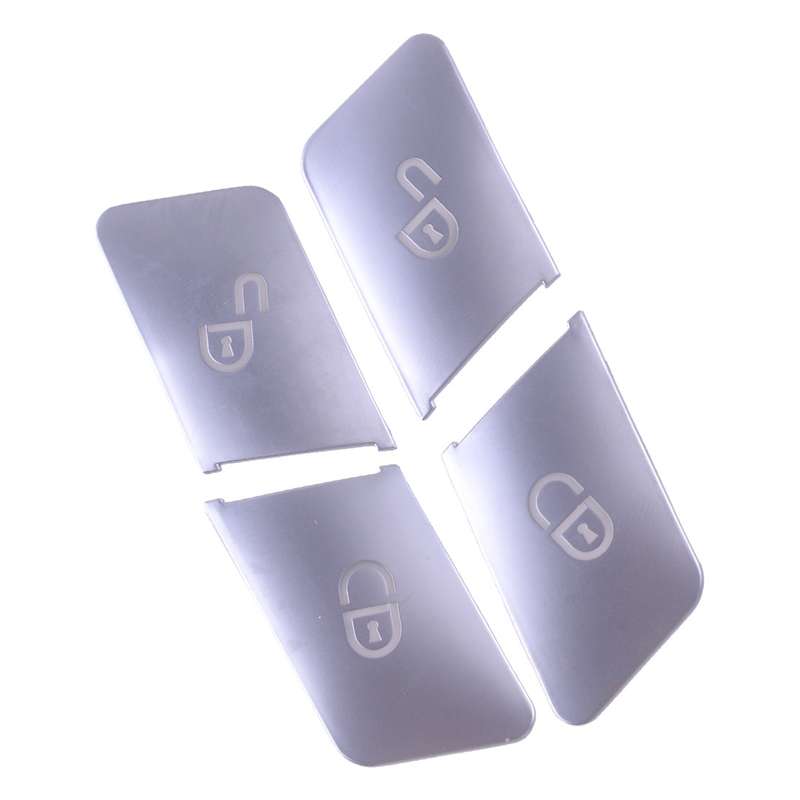 Door Lock Seat Button Cover Fit For Benz C-Class W204 2008-13 E-Class W212 10-15