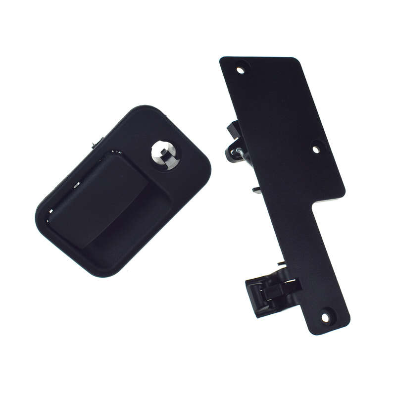 New 2PCS Glove Compartment Lock & Box Handle Black For VW Golf Mk3 Vento 1991-99