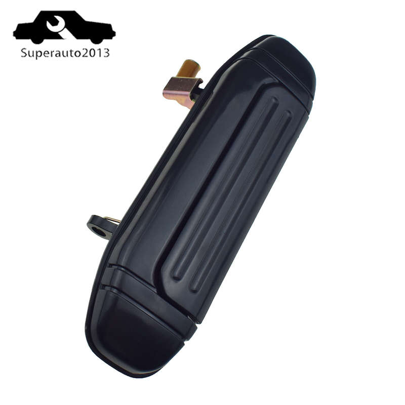 New Black Rear Left Outside Door Handle For 1992-2000 Mitsubishi Montero Pajero