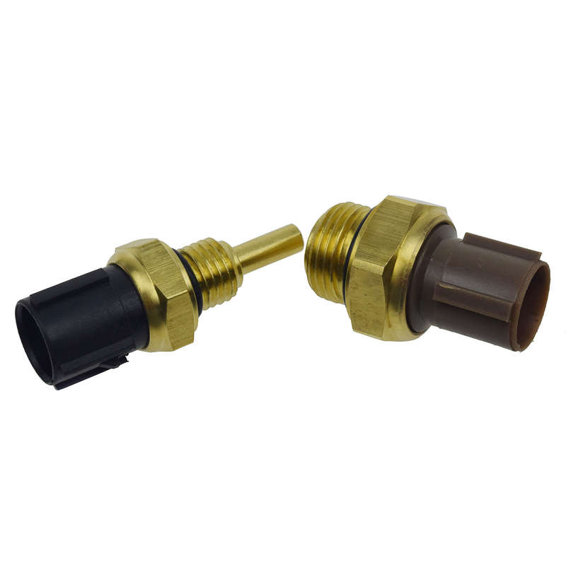 2PCS Cooling Fan Switch & Coolant Sensor For Honda Accord Civic CR-V Acura RSX