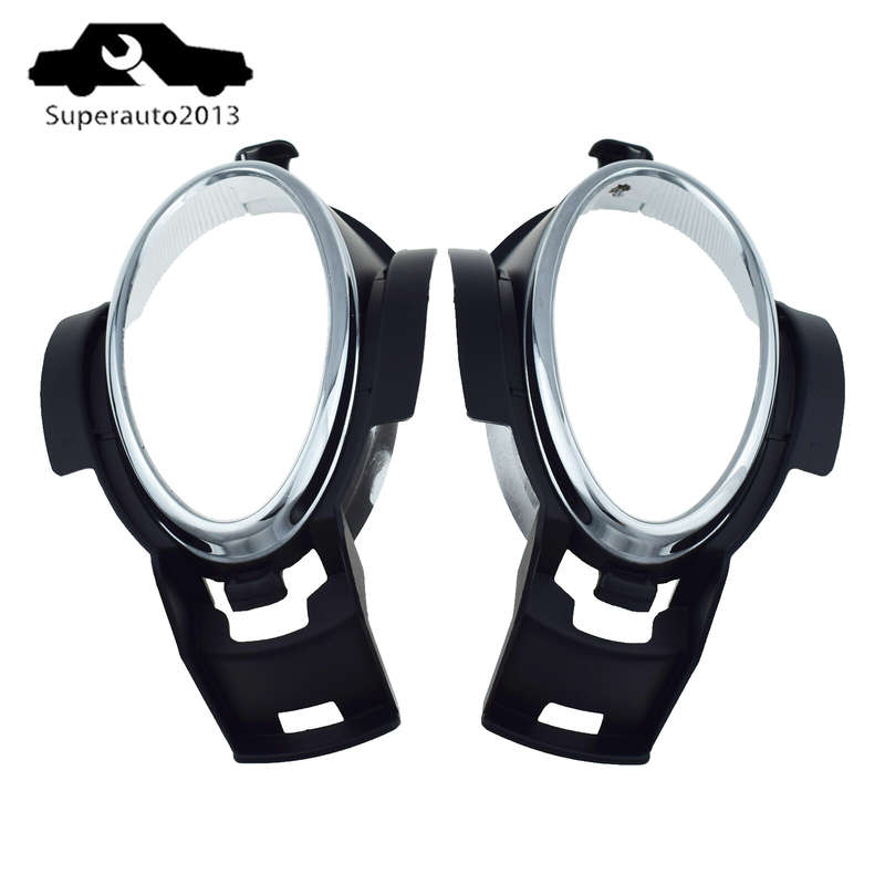 New Pair Left Right Fog Light Bezel Driving Lamp Trim For 2007-2009 Lexus ES350
