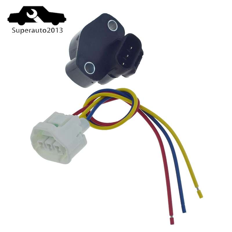 TPS Throttle Position Sensor & Connector For Dodge Jeep Cherokee Viper 4874371AC