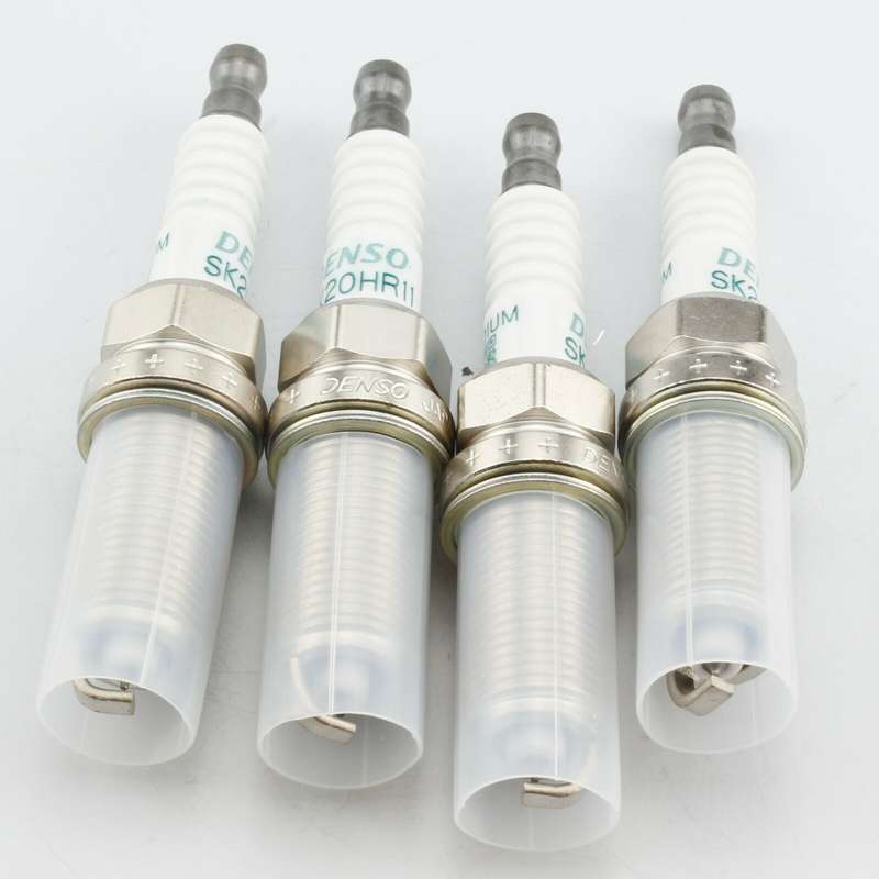 4Pcs New DENSO 90919-01191 SK20HR11 For Toyota / Lexus V8 Spark Plugs