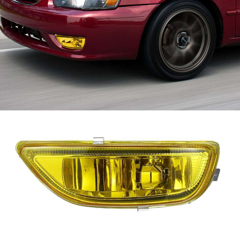Left Driving Fog Light Lamp w/ Bulb Front Bumper Fit for Toyota Corolla 01-2002