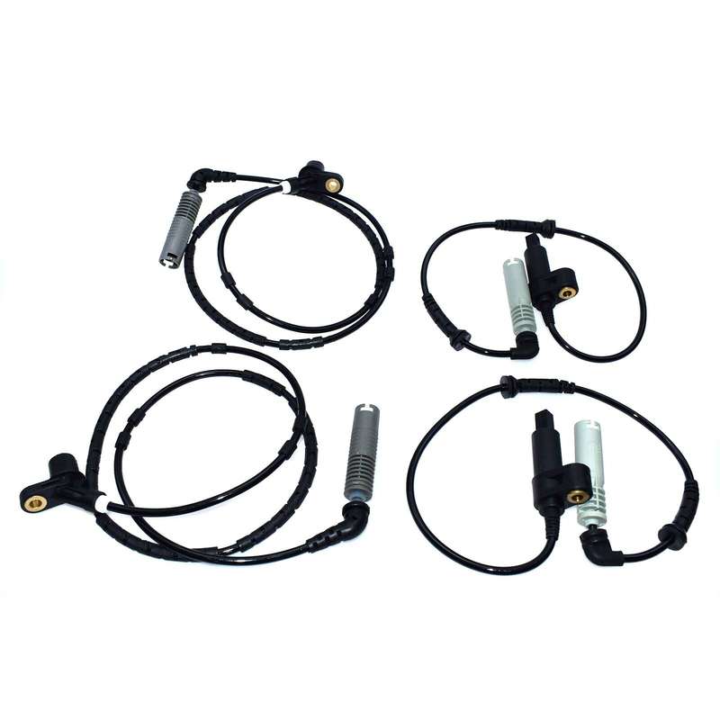 New 4 PCS ABS Wheel Speed Sensor For BMW 328i 328Ci 323i M3 Front & Rear LH RH
