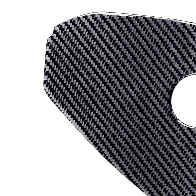 Carbon Fiber Dashboard Side Decor Cover Trim Fit For Ford Mustang 09-14
